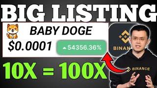 BABY DOGECOINNEXT  $0.00060  IT'S CONFIRMBABY DOGE COIN BREAKING NEWS TODAY PRICE PREDICTION