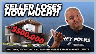 Vaughan, Richmond Hill & Markham Real Estate Update - Seller Loses Small Fortune - (Jan 3, 2024)