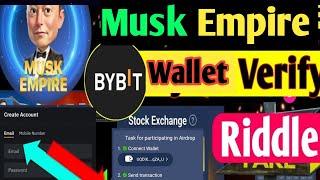 Musk Empire Wallet Verify Step I musk empire walletconnect I musk empire wallet transaction