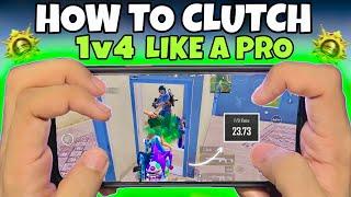 How to Clutch 1v4 Everytime | Improve Close Range & Game Sense | BGMI Tips & Tricks