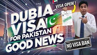 Dubai Visit Visa Update Today | Dubai Visit Visa For Pakistan Open?