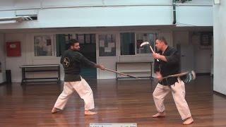 Kobudo - Nunchaku, Kushari Kama