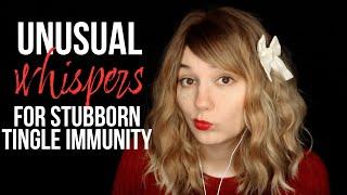 ASMR Unusual Whisper Triggers, Vocal Changes, Accents, Enunciated Whisper