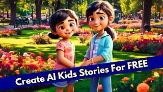 How To Create A Cartoon Animation YouTube Video For Kids Using Free AI Tools And Make Money Online