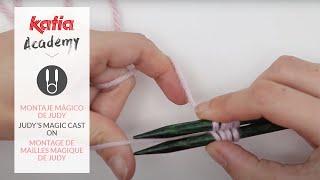 Judy's Magic Cast On ⭐ Techniques for knitting socks | Katia Academy