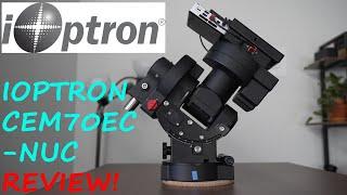 Equatorial Mount REVIEW: iOptron CEM70EC-NUC