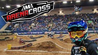 AMA Arenacross 2023 Round 1 in Salem, VA! Crazy Falls + Insane Jumps