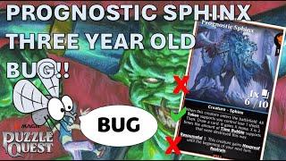 Magic Puzzle Quest - Prognostic Sphinx bug