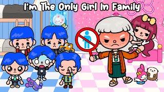 Grandma Spoil Me Because I'm The Only Girl In Family  Sad Story | Toca Life World | Toca Boca