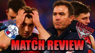 Bombers EMBARRASSED by brutal Bulldogs (round ten match review)