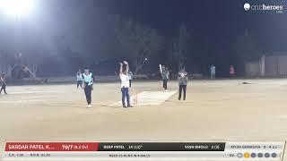 Live Cricket Match | SAHAJANAND EXPRESS vs SARDAR PATEL KALYANPAR | 22-Jun-24 08:04 PM 10 overs | P