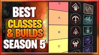 Diablo 4 Season 5 Best Class / Builds After Testing Season 5 PTR