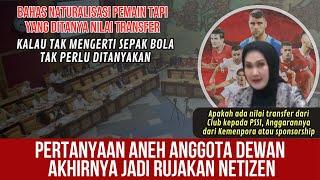 PERTANYAAN ANEH ANGGOTA DEWAN JADI RUJAKAN NETIZEN