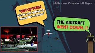 (BREAKING) Plane goes down with NO FUEL outside Melbourne Florida #atc