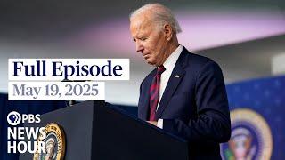 PBS News Hour West live episode, May 19, 2025