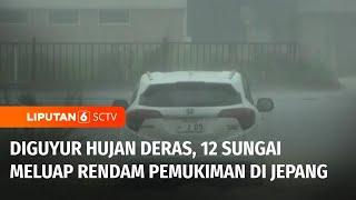 Ribuan Rumah di Wajima Jepang Terendam Banjir Akibat 12 Sungai Meluap | Liputan 6