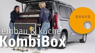 KB01 | QUQUQ KombiBox Einbau & Küche | So wird aus deinem Hochdachkombi ein Camper