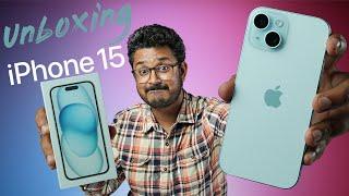 iPhone 15 Unboxing in ಕನ್ನಡDynamic Island, 48MP Camera, Bionic A16Worth Upgrading?