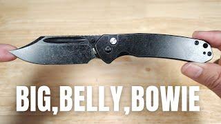 FULL REVIEW BEST BUDGET KNIFE UNDER $60 POWDERED STEEL CJRB PYRITE BOWIE KNIFE REVIEW