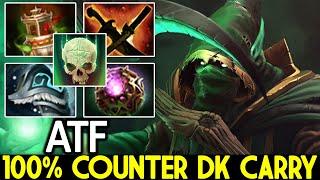 ATF [Necrophos] Most Cancer Hero 100% Counter DK Carry Dota 2