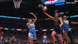🫣 ANGEL REESE FLAGRANT FOULS CAITLIN CLARK! Whacks Her Head! WNBA Indiana Fever vs Chicago Sky