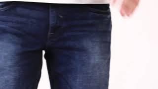 Turms The Discoverer |  Stain Repellent & Odour Free Mid Blue Slim Fit Jeans