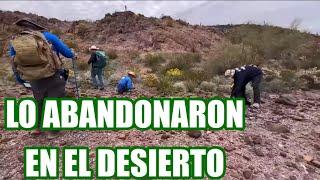 LO ABANDONARON EN EL DESIERTO DE YUMA ARIZONA