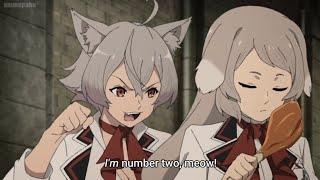 pursena and linia fighting for being number two of rudeus mushoku tensei s2 ep 10 #mushokutensei