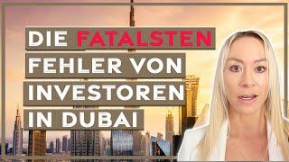 Die 3 FATALSTEN Fehler die Immobilieninvestoren in Dubai machen und wie DU sie vermeidest