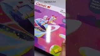 camel oil pastels color  unboxing video #shorts