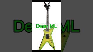 The Dean ML is #3 on the list of Every Guitar Ever. #deanguitars #guitars #guitarists