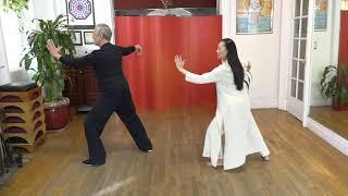 Anton with Mimi in 13 Movement Tai Chi