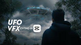 Capcut UFO Video Editing in Hindi | Alien ship VFX editing Tutorial | Ufo Sighting Edit | Mobile Vfx