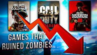 The COD Games That Ruined Zombies