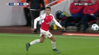 Alexis Sanchez ball control vs Dinamo Zagreb   HD