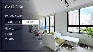 $1,200 Cozy apartment in the the city Calle 50 for rent