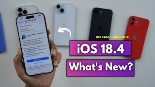 iOS 18.4 RC Released | What’s New?