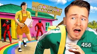 SPIELE niemals SCHOOLBOY RUNAWAY in SQUID GAME! ⭕🟥