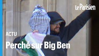 Londres : un homme escalade Big Ben et refuse de descendre