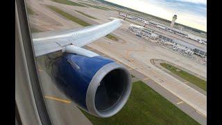 Delta 767-400 take off, DTW