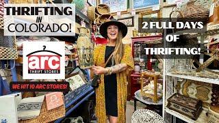 ARE THESE STORES BETTER THAN GOODWILL? | 10 Thrift Stores in 2 days | Colorado Thrifting | Reselling