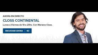 CLOSS CONTINENTAL - RADIO CONTINENTAL con MARIANO CLOSS
