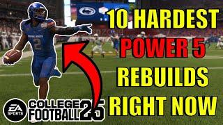 These Are The HARDEST P5 Rebuilds in CFB25