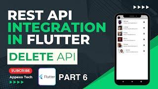 Master REST APIs in Flutter | Easy Guide to DELETE API Data | Flutter DELETE API Integration