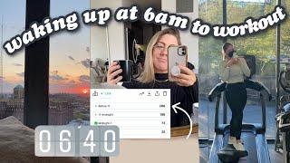 I woke up at 6am to workout everyday for a week | work week in my life in nyc