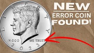 NEW Error Coin Discovered from the BANK! 2023 Half Dollar Coin Error