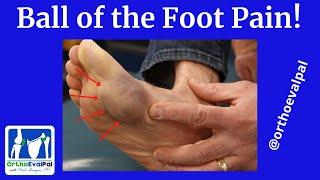 Ball of the Foot Pain