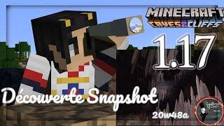 Minecraft Java Edition 1 17 snapshot 20w48a, je découvre stalactites et stalagmites avec vous