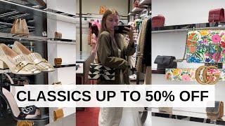 GUCCI, SAINT LAURENT, VERSACE & JIMMY CHOO OUTLET SHOPPING VLOG With Prices | Laine’s Reviews