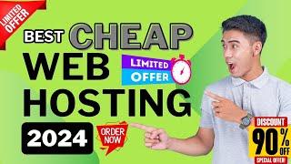 Best Cheap Web Hosting 2024    My Top 3 Picks  91% Coupon Code